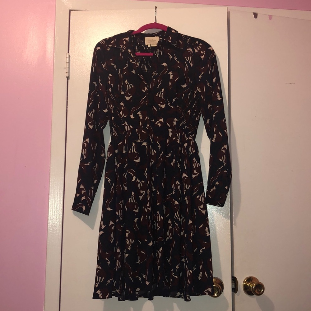 Kate spade Foxes smocked dress